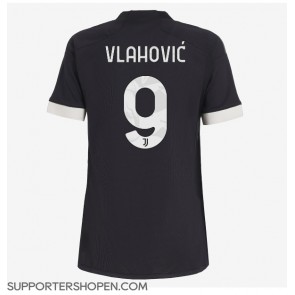 Juventus Dusan Vlahovic #9 Tredje Matchtröja Dam 2023-24 Kortärmad